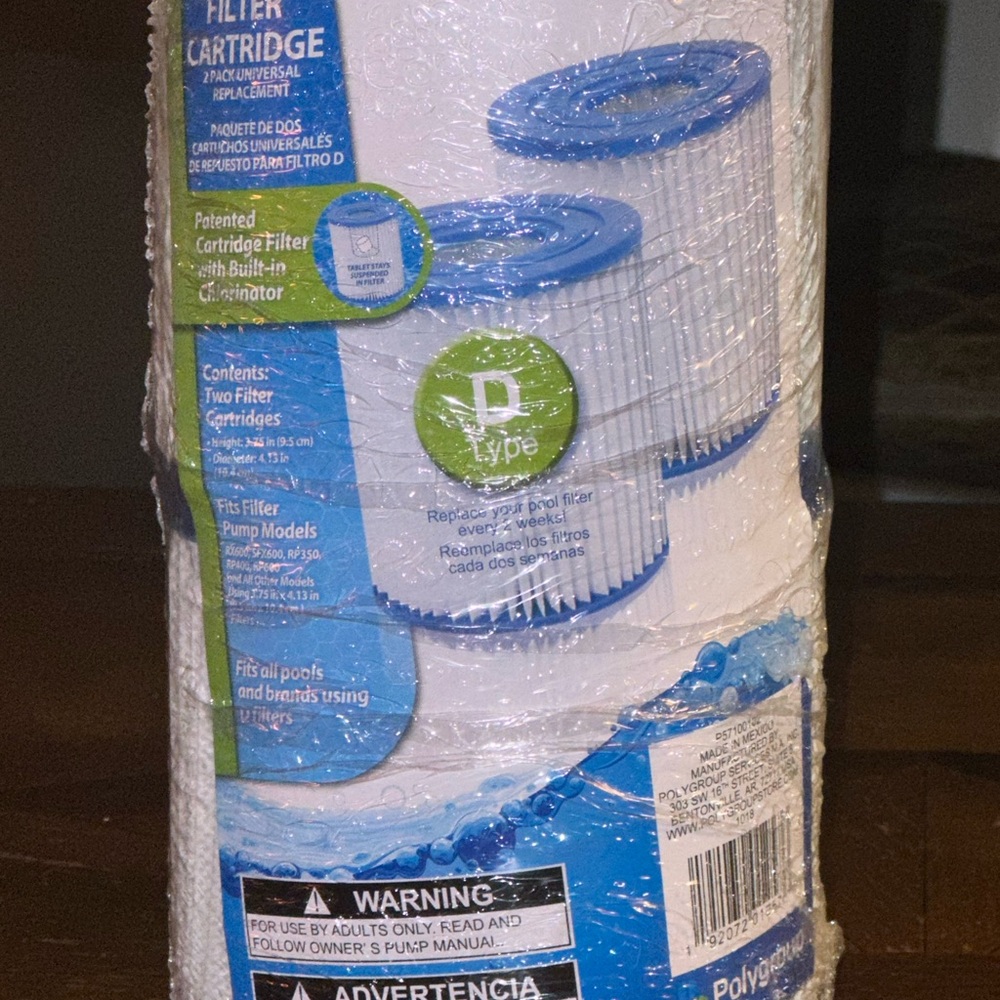 Polygroup 2-Pack Replacement Type D Pool Filter Cartridge